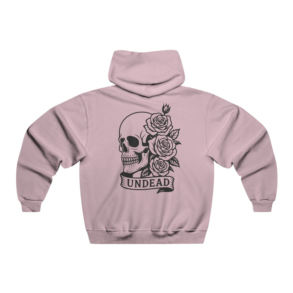 Manfinity Dauomo Hoodie With Slogan And Skull Print Pattern, Fall/Winter