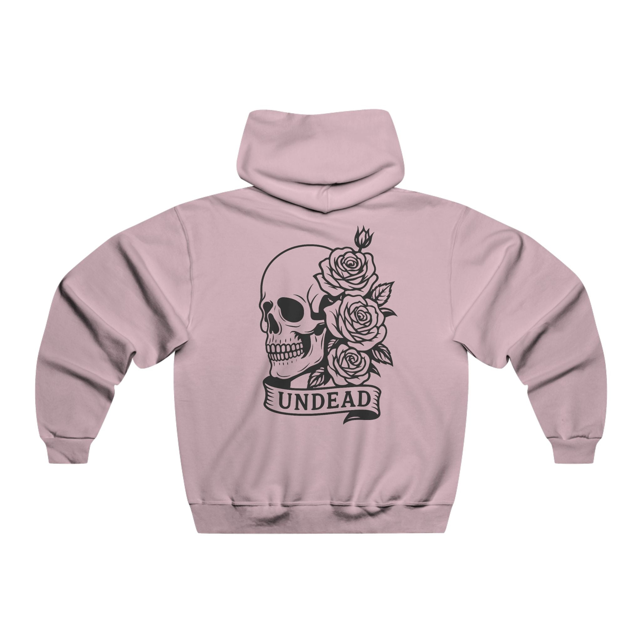 Manfinity Dauomo Hoodie With Slogan And Skull Print Pattern, Fall/Winter